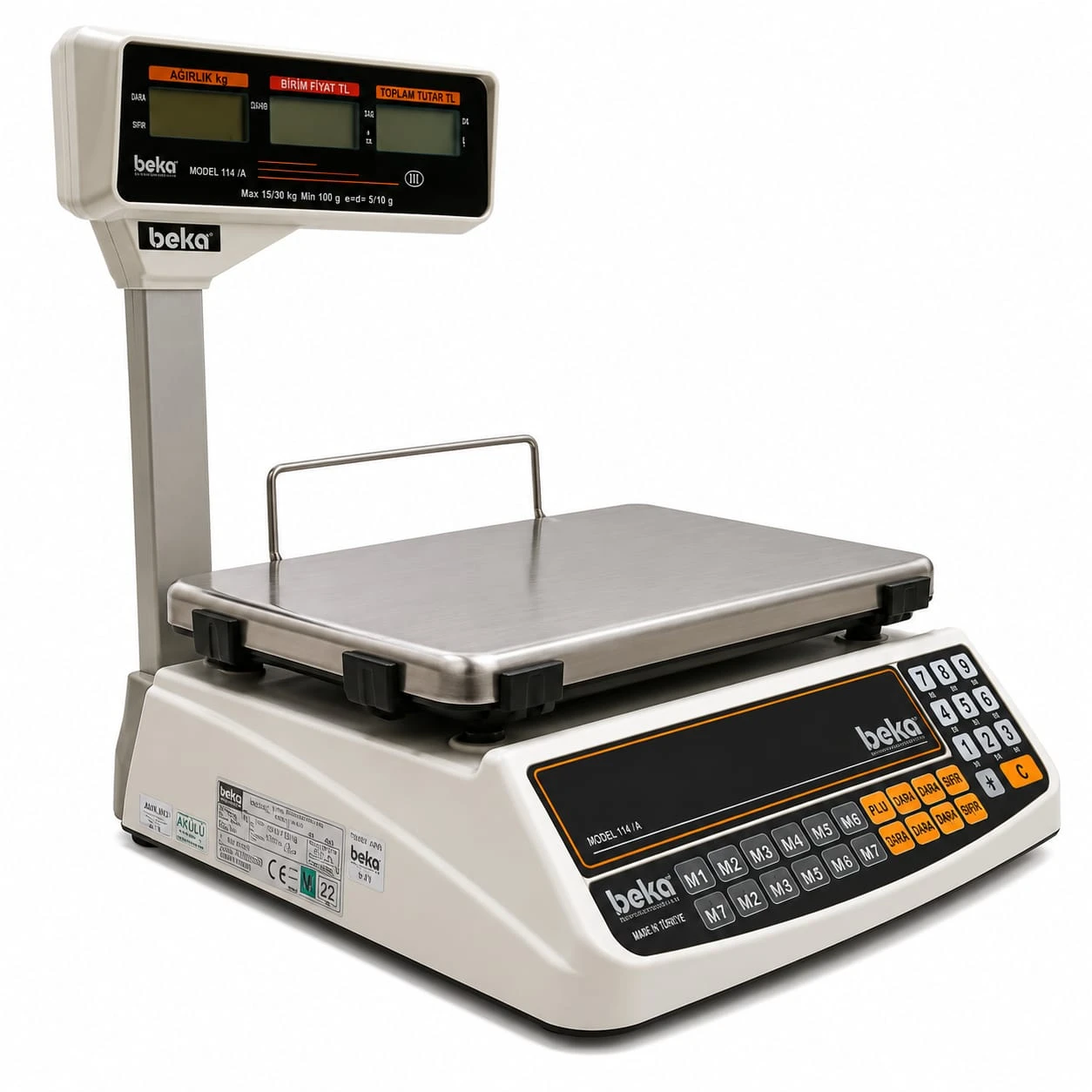 Beka Model 114 Ticari Terazi